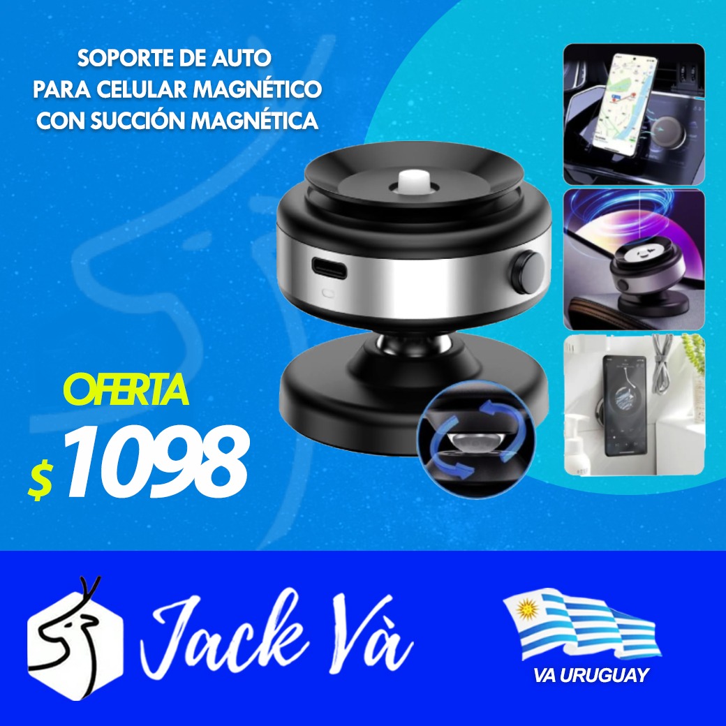 SOporte de Auto para Celular Magnético, Accesorios para vehículos - Auto
